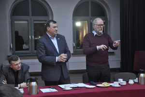 Zebranie członków Stowarzyszenia Porozumienie Ziemia Kościańska                             kolo Kościan